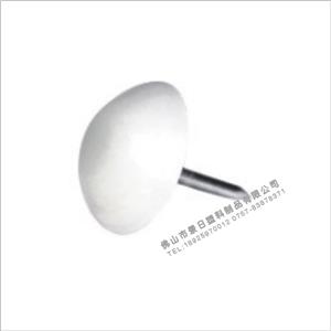 15 圆底地钉(白色)15X5